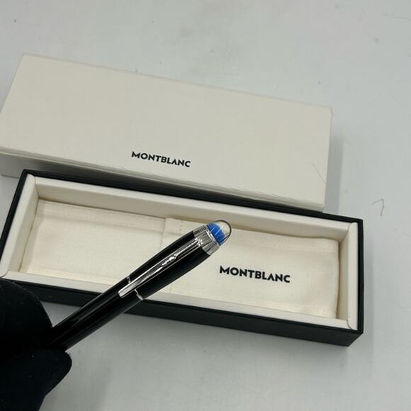 Mont Blanc blue planet star walker Ball point pen - Picture 6 of 16